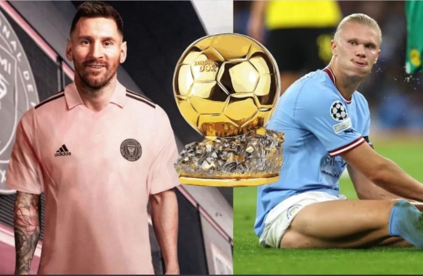Xác nhận 100%, ngã ngũ cuộc đua Quả bóng vàng 2023 giữa Messi và Haaland 342104