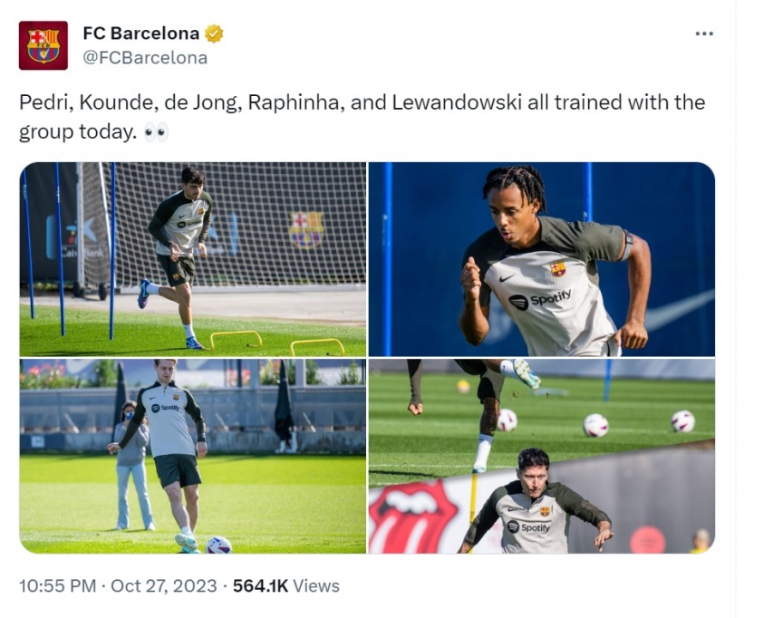 Barca nhận 'bão tin vui' trước thềm El Clasico với Real Madrid 347870