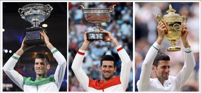 Djokovic phá 5 kỷ lục vĩ đại của Nadal và Federer trong năm 2023 360103