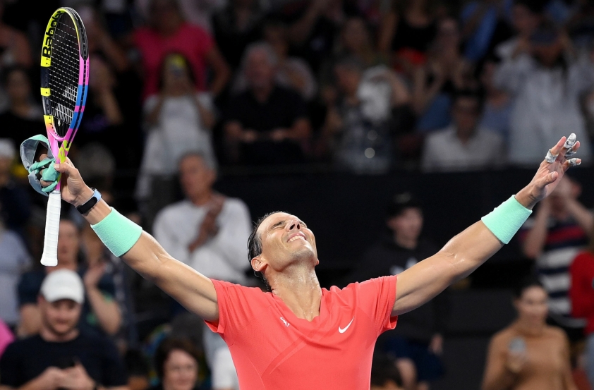 Rafael Nadal tái xuất hoành tráng, thắng lớn sau 1 năm vắng bóng 383200