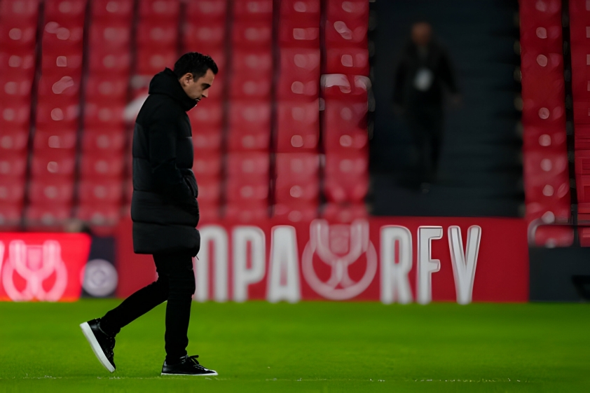 HLV Xavi chốt tương lai tại Barca sau khi bị loại khỏi Cúp nhà Vua 397313