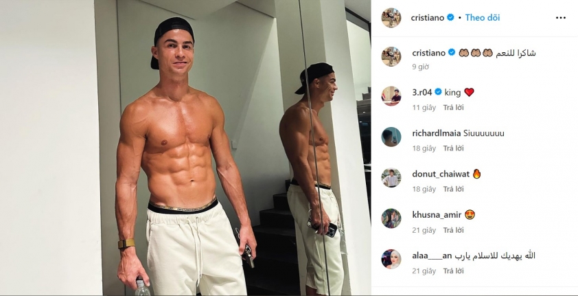 Ronaldo có động thái ngay trước cuộc tái đấu với Messi 400378