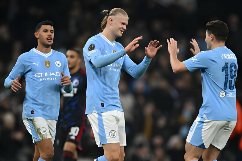Haaland sánh ngang Auguero, cạnh tranh sòng phẳng với Mbappe và Kane tại Cúp C1 417361