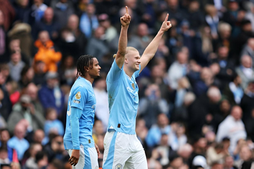 HLV Pep Guardiola nói thẳng sự tức giận của Haaland dù ghi 4 bàn 456487