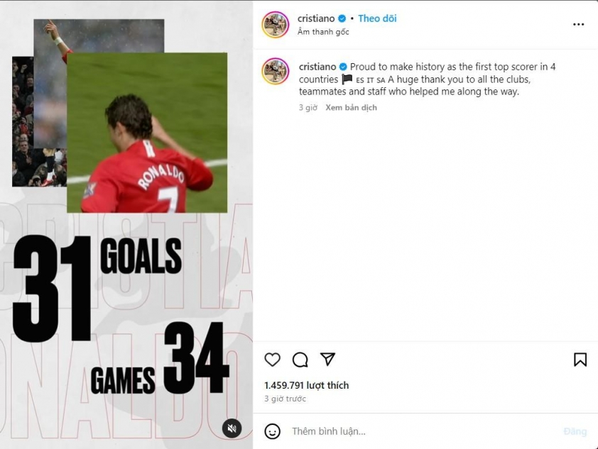Lập kỳ tích tại Al Nassr, Ronaldo có động thái hướng đến MU 470933