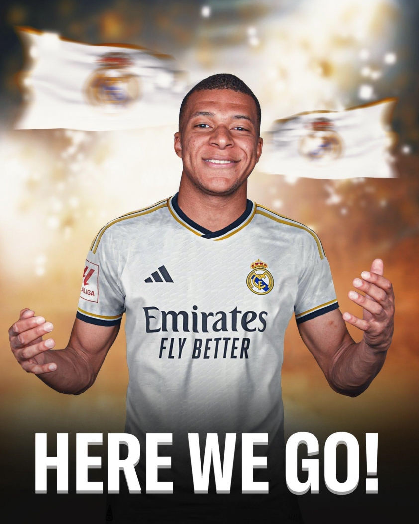Kylian Mbappe ký hợp đồng với Real Madrid 473845