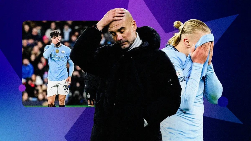 Man City thiết lập kỷ lục đáng quên, 'ác mộng' của Pep Guardiola tiếp diễn-561904