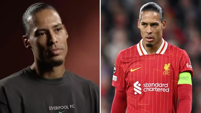 Van Dijk tiết lộ khiến tất cả 'ngã ngửa' về tương lai tại Liverpool 563417