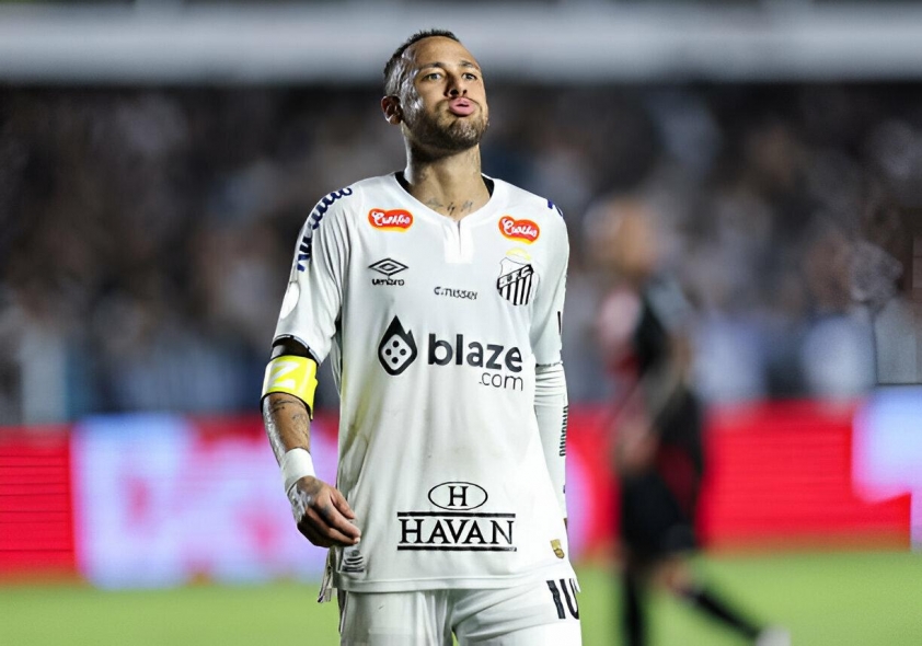 Neymar tái xuất không được như ý trong màu áo Santos 590182