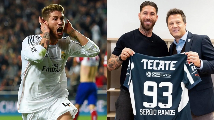 Sergio Ramos chế giễu Atletico Madrid bằng số áo mới 590831