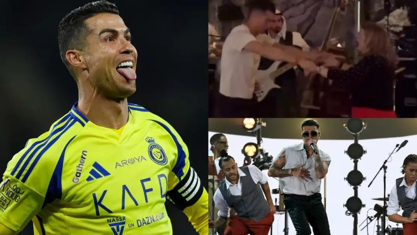 Ronaldo 'quẩy banh nóc' cùng mẹ trong ngày sinh nhật tuổi 40 591223