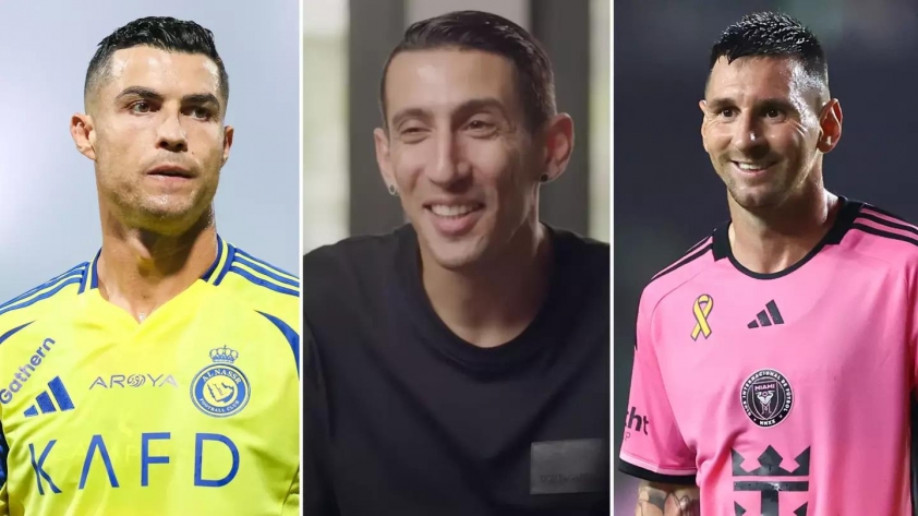 Di Maria đáp trả Ronaldo sau khi tự nhận mình là GOAT 592983