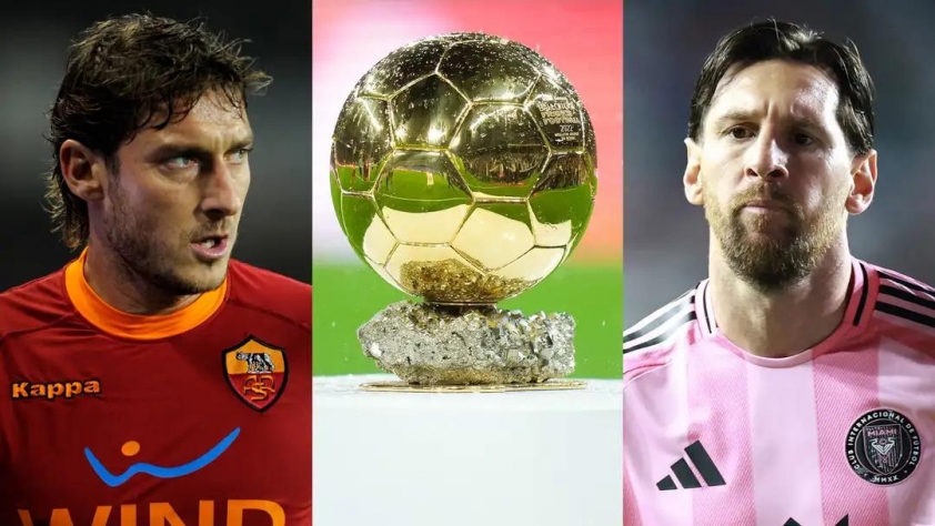 Totti tuyên bố thứ khiến Messi không thể giành 8 Quả bóng Vàng 600687
