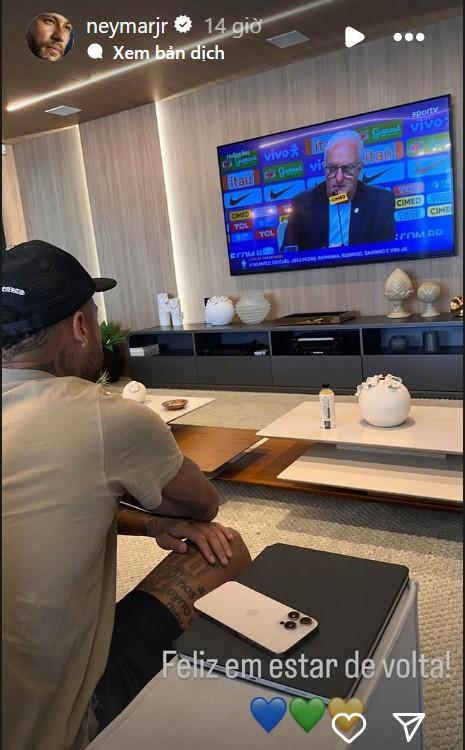 Neymar phản ứng khi được triệu tập trở lại ĐT Brazil 601536