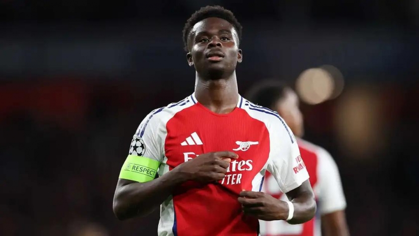 Arsenal đưa ra quyết định quan trọng về số phận của Saka 606773