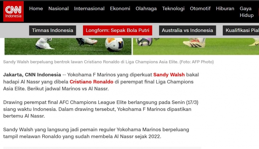 Truyền thông Indonesia 'mở hội' khi sao nhập tịch đối đầu Ronaldo 606562