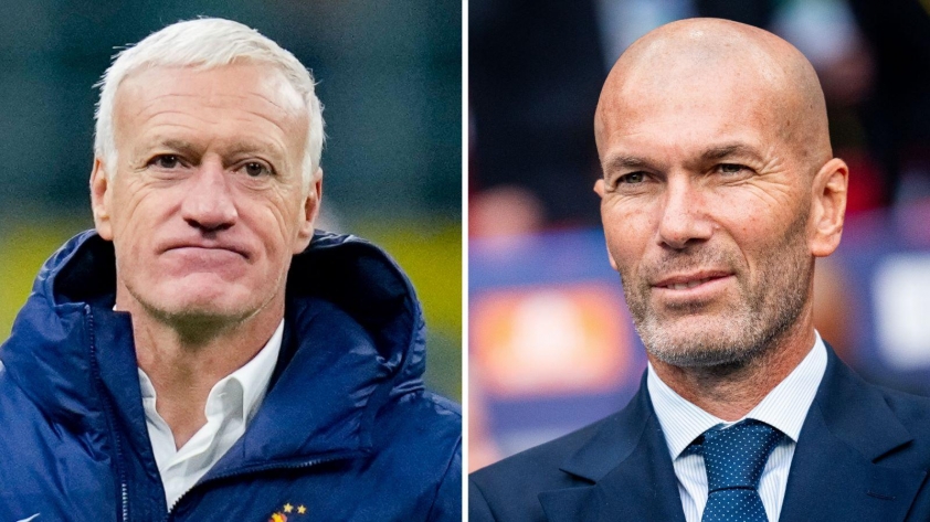 HLV Deschamps nói thẳng về mối quan hệ 'không thân' với Zidane 609105