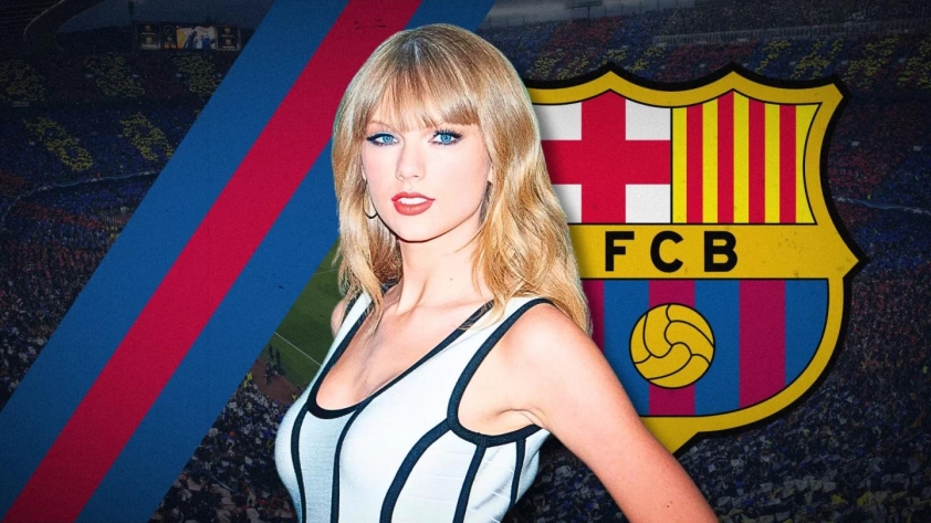 Taylor Swift ký hợp đồng với Barca, góp mặt tại 'siêu kinh điển' 611539