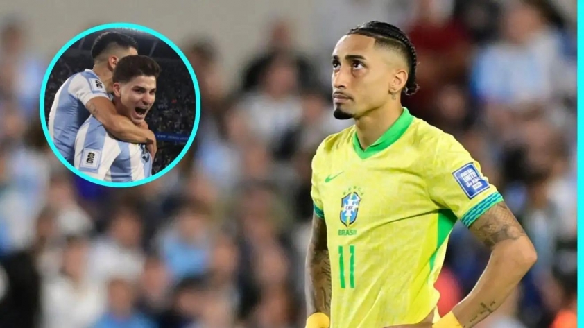 Messi nhắm vào Raphinha sau trận thắng đậm 4-1 của Argentina trước Brazil 611174