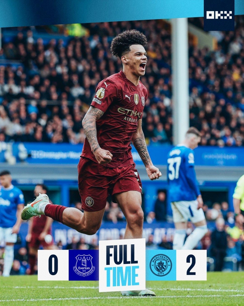 Thắng nhọc Everton, Man City chiếm lấy top 4 Ngoại hạng Anh 623122
