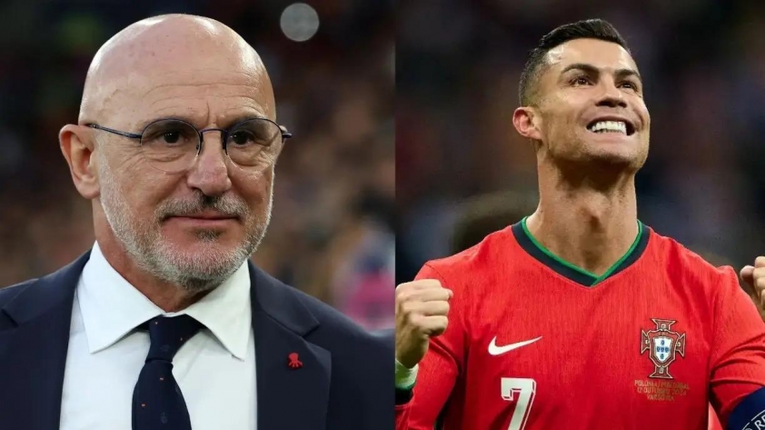 HLV Tây Ban Nha bất lực nói 1 điều về Ronaldo và Bồ Đào Nha 646942