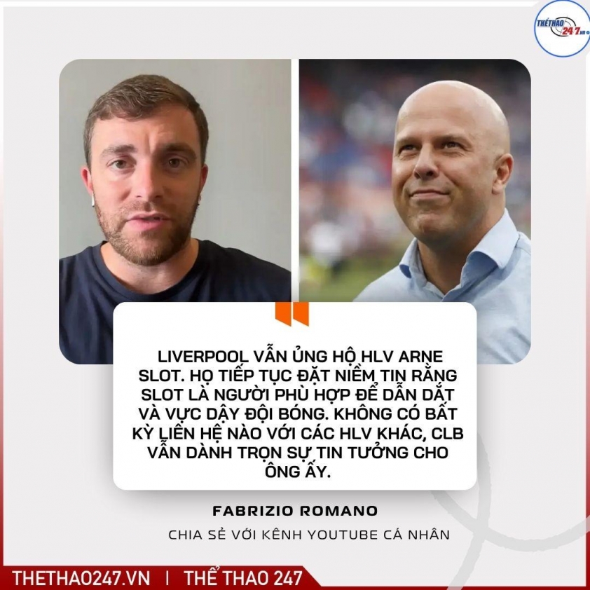 XONG! Rõ quyết định của Liverpool về việc sa thải Arne Slot 738839