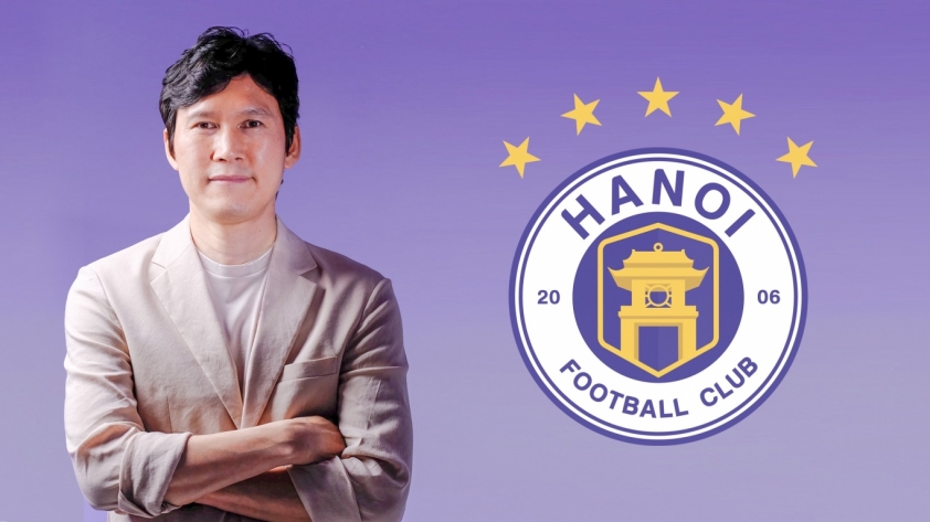 Vị chiến lược gia 48 tuổi đặt quyết tâm cao cùng đội bóng mới (Ảnh: Hanoi Football Club)