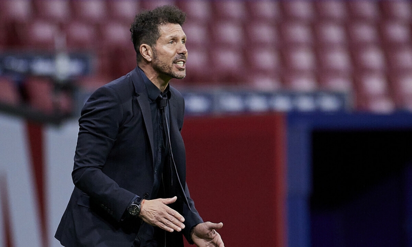 Simeone chính là người truyền lửa cho các học trò trên sân