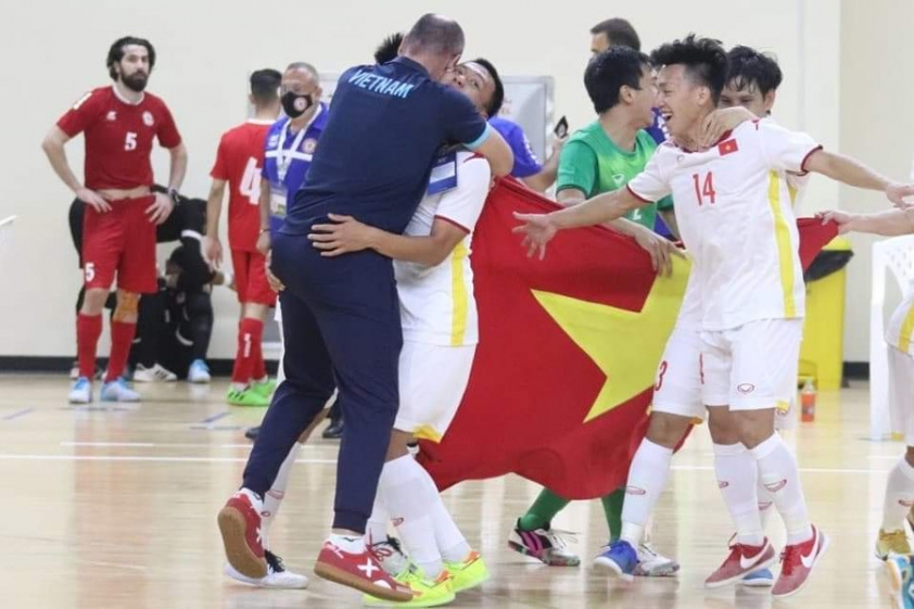 Chiến thuật hợp lý giúp ĐT Futsal Việt Nam lần thứ 2 dự World Cup (Ảnh: VFF)
