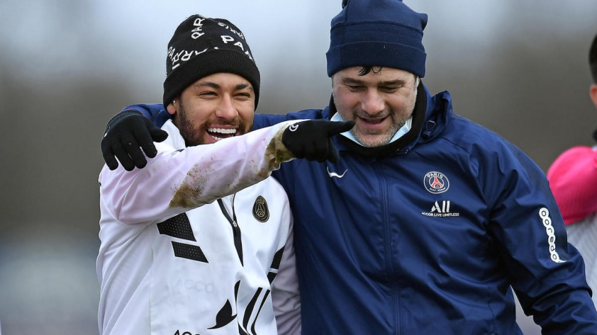 neymar-jr-mauricio-pochettino-psg
