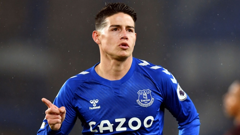 James Rodriguez đã chính thức không còn là người của đội bóng vùng Merseyside