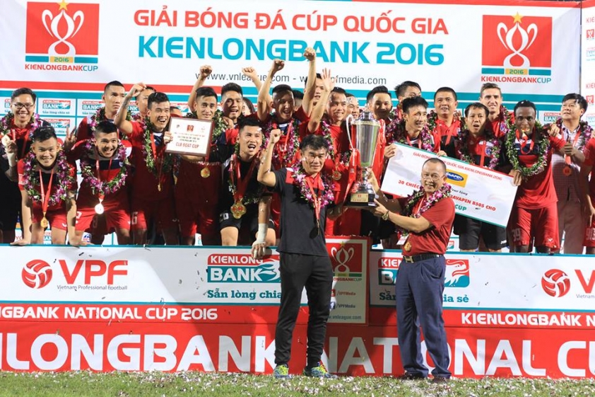 Đội bóng đất mỏ từng vô địch cúp Quốc Gia vào năm 2016
