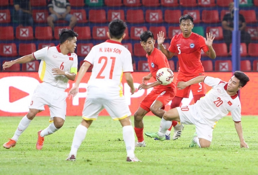 Cơ hội vàng cho các học trò HLV Đinh Thế Nam dự SEA Games 31 113325
