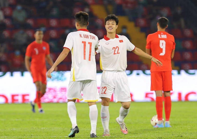 Cơ hội vàng cho các học trò HLV Đinh Thế Nam dự SEA Games 31 113326