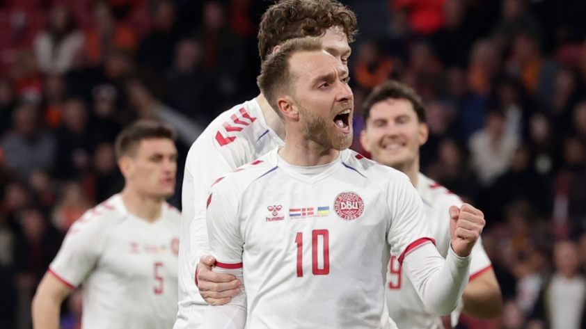 Eriksen ghi bàn trong ngày trở lại ĐTQG