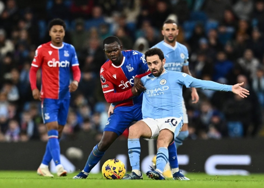 Palace rất hay bị Man City bắt nạt (Nguồn: Internet)