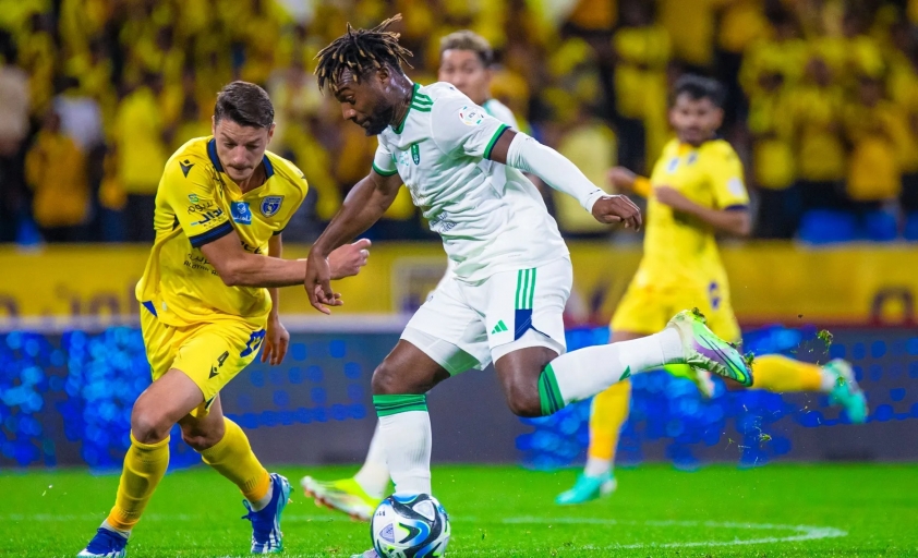 Al Taawoun đá xa nhà khá ổn (Nguồn: Saudi Pro League)
