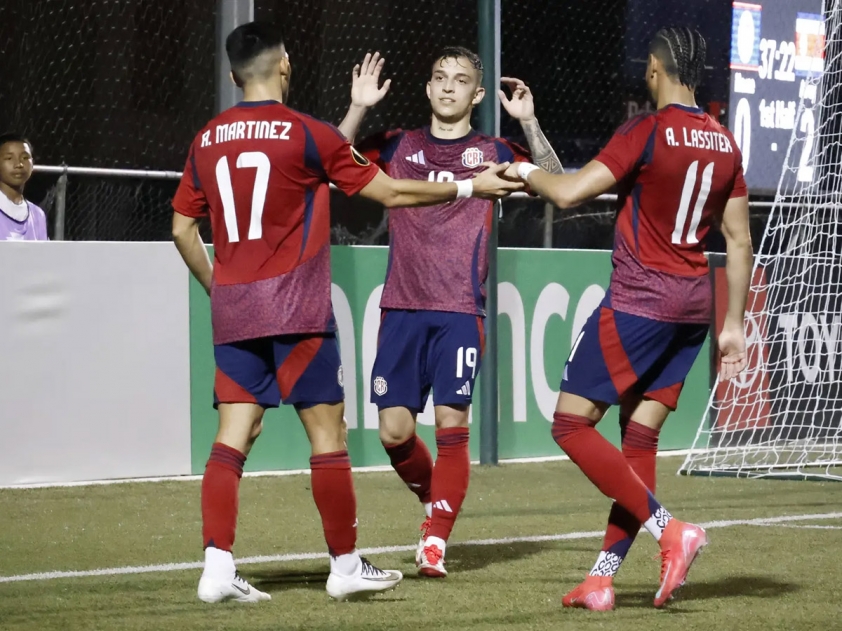 Cách biệt quá lớn giúp Costa Rica có tâm lý thoải mái ở trận lượt về (Ảnh: Concacaf)