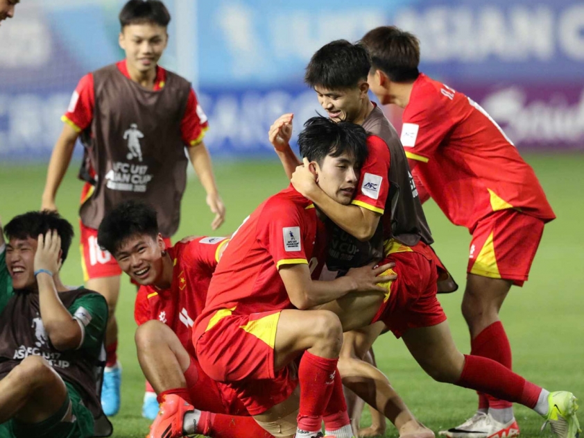 U17 Việt Nam đứng trước cơ hội lịch sử (Ảnh: VFF)