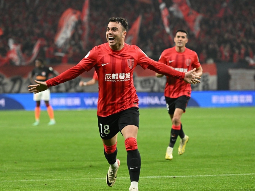 Chengdu Rongcheng chơi vô cùng hay ở thời gian gần đây (Ảnh: Telecom Asia Sport)