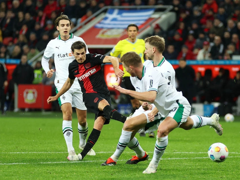 Cơ hội để Bayer Leverkusen có 3 điểm trước Gladbach là rất lớn (Ảnh: Bundesliga)