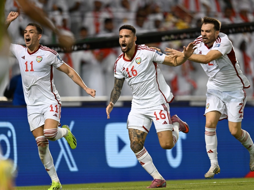 UAE và Iraq có cuộc đại chiến để cạnh tranh tấm vé chơi ở vòng chung kết World Cup (Ảnh: AFC)