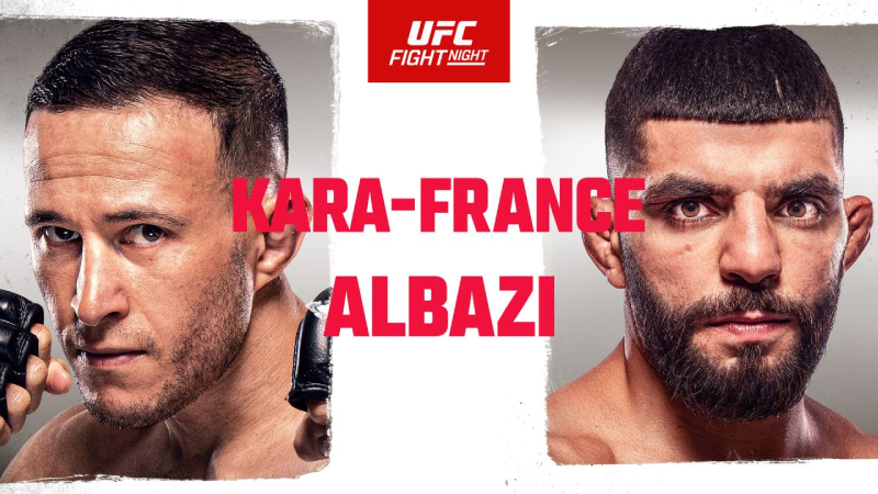 UFC on ESPN: Kara-France vs. Albazi