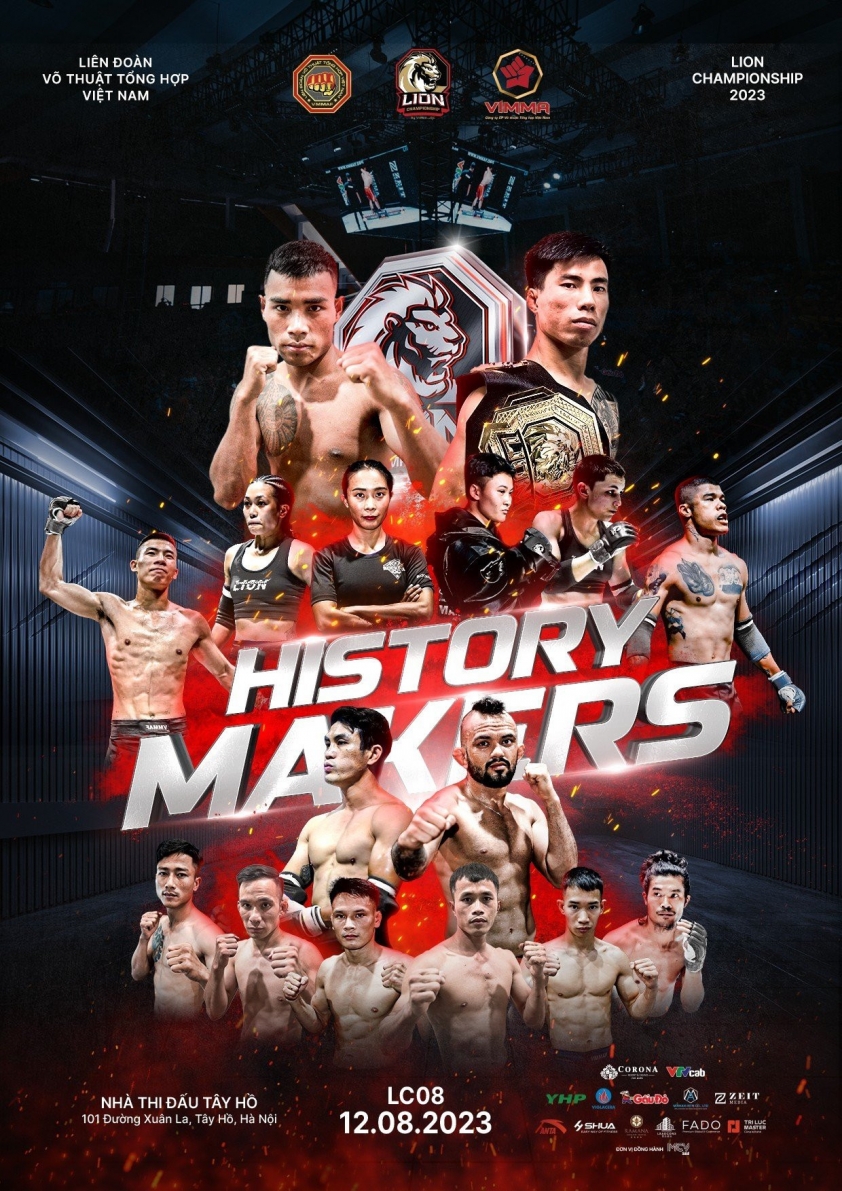 LION Championship 08: Kịch tính 8 trận đấu hạng A, tâm điểm trận bảo vệ đai của Phạm Văn Nam 305506