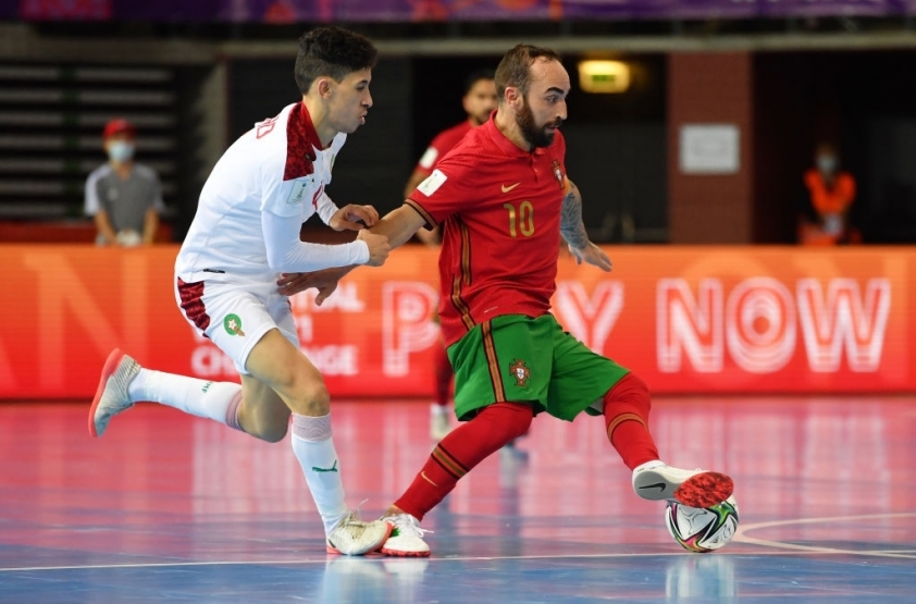 Bồ Đào Nha và Morocco cống hiến một trận cầu đẹp mắt. Ảnh: Getty