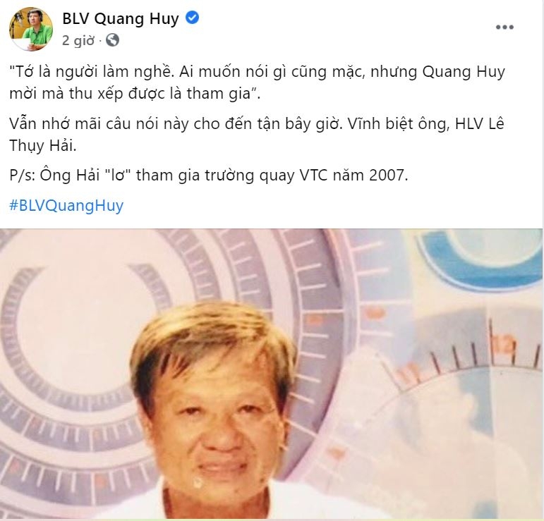 Làng bóng đá Việt xúc động vĩnh biệt HLV Lê Thụy Hải 43070
