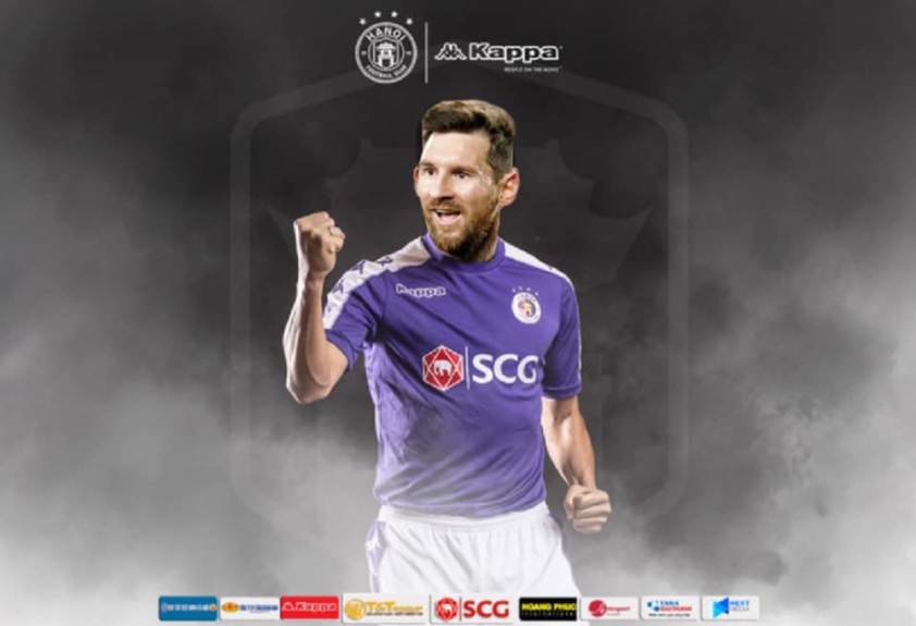HÀI HƯỚC: HAGL mời gọi Messi đến V.League thi đấu 67418