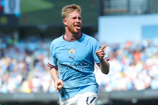 De Bruyne có một trận đấu xuất sắc. Ảnh Getty