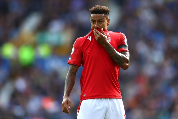 Lingard là cái tên nổi bật bên phía Nottingham. Ảnh: Getty