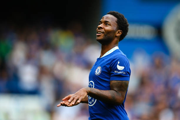 Sterling tỏa sáng trước Leicester với hai bàn thắng. Ảnh: Getty